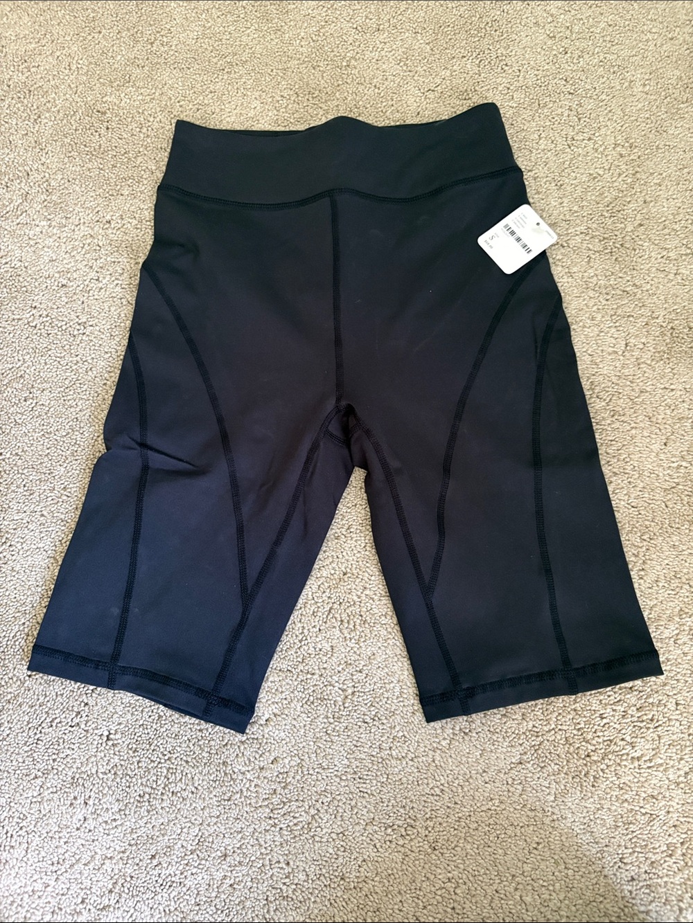Free people high waist 9 inch bicycle Shorts